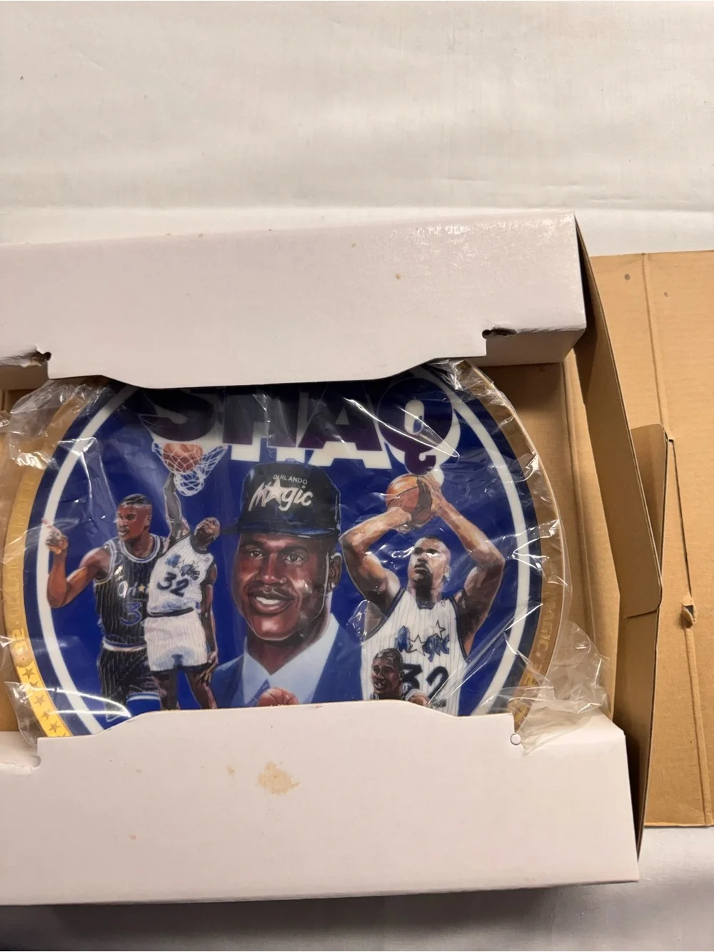 Sports impression Shaquille O’Neal NBA rookie of the year 1992/93 commemorative
